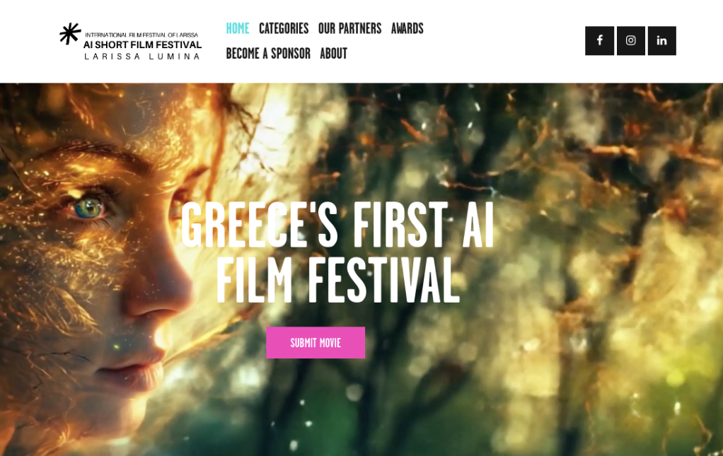 Ai short film festival Larissa&nbsp;Lumina